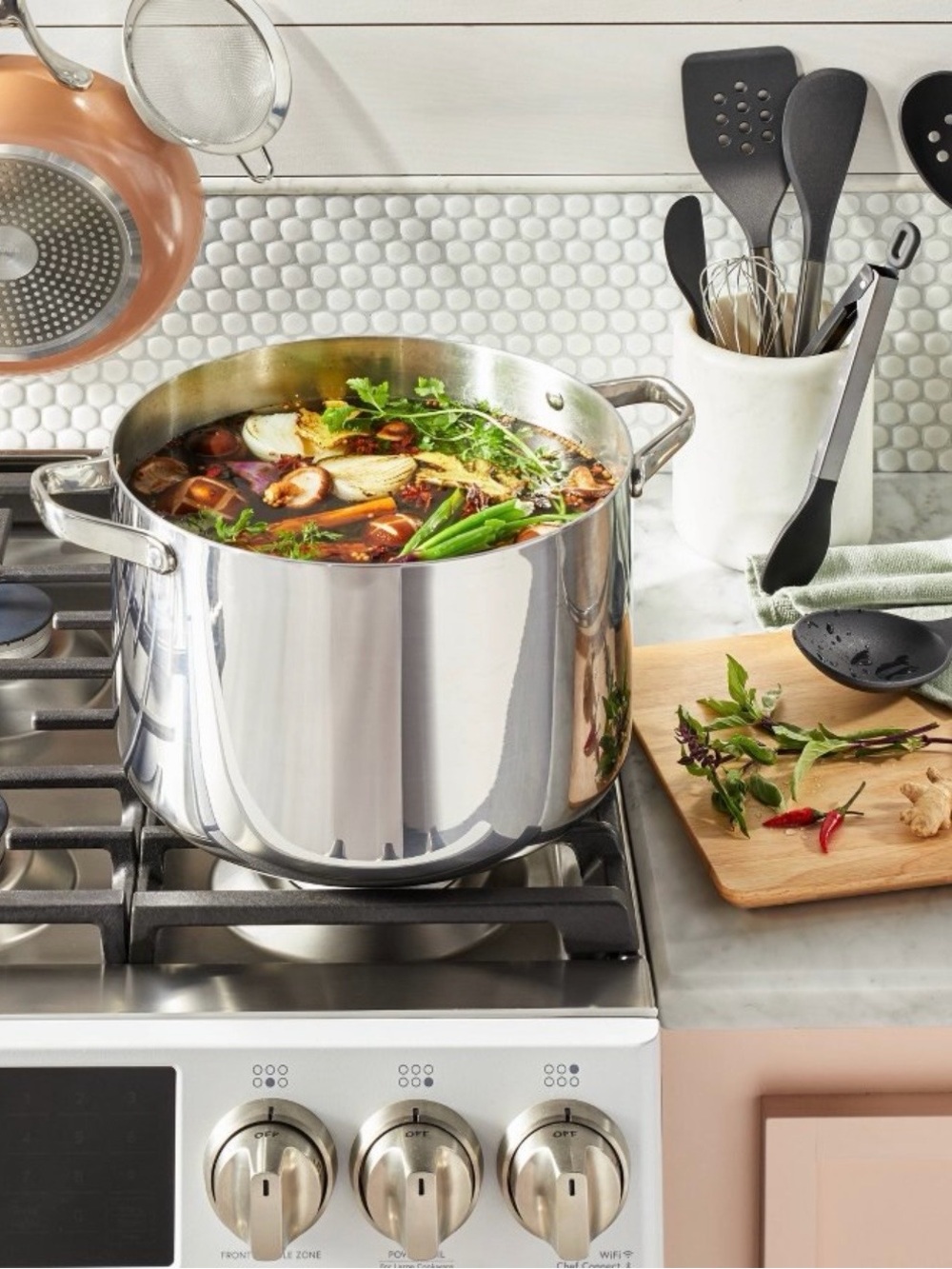 Stainless Steel Silver Pot